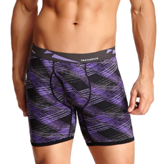 New Balance Men's athletic Active Performance Boxer Briefs Photoprint Colors