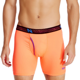New Balance Men's athletic Active Performance Boxer Briefs Photoprint Colors