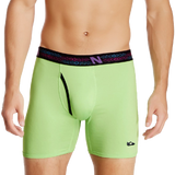 New Balance Men's athletic Active Performance Boxer Briefs Photoprint Colors